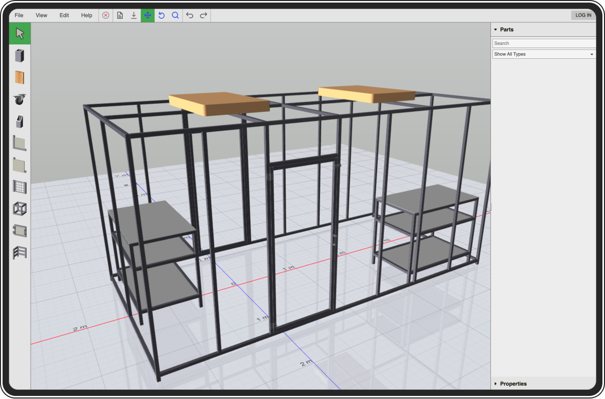 Create, review & refine designs
